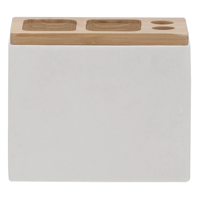 Portacepillos independiente Sealskin Grace blanco - Orden y estilo en tu baño