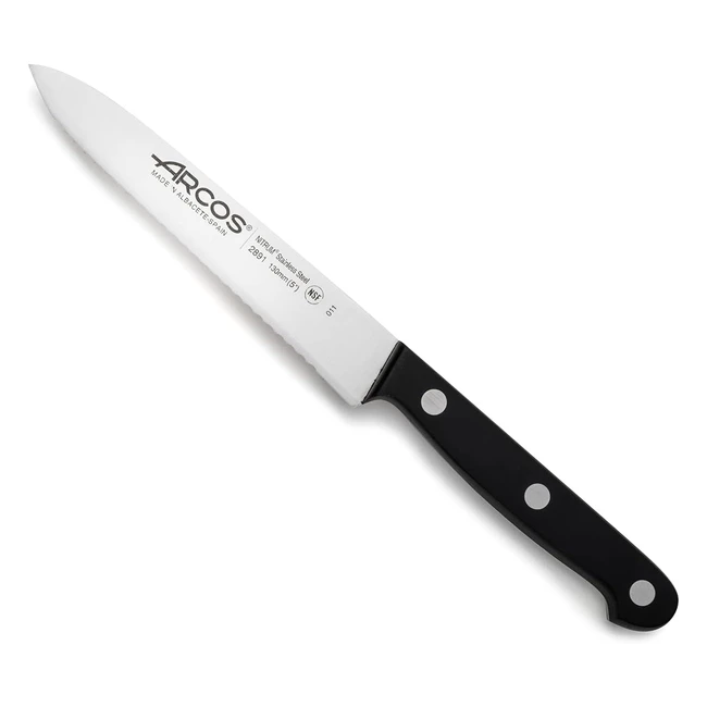 Couteau doffice Arcos 5 pouces en acier inoxydable - Coupe et hache facilement 