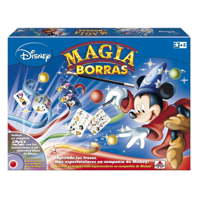 Magia Borras Edición Mickey Magic - 15 Trucos - DVD - 5 Años