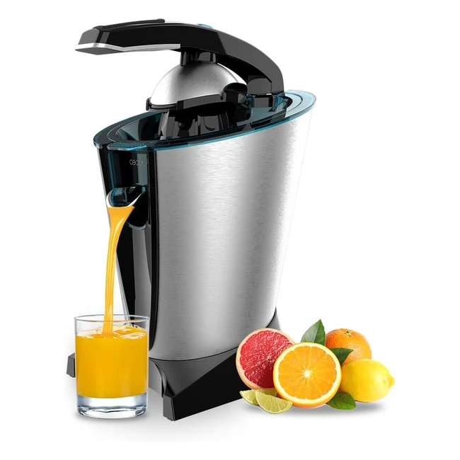 Exprimidor elctrico de brazo Essentialvita Hyden 600 Steel 600W