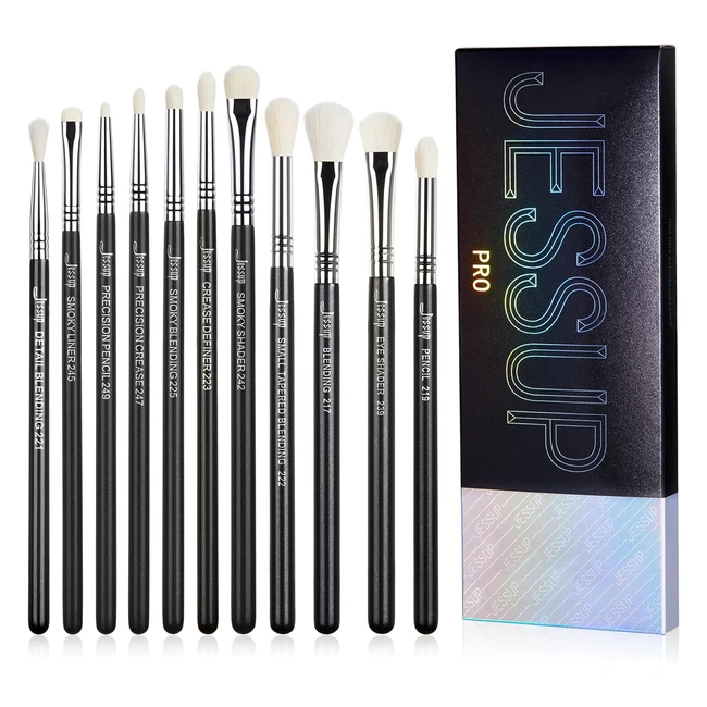 Brochas de Maquillaje Profesionales Jessup - Set de 11 Piezas - Alta Calidad