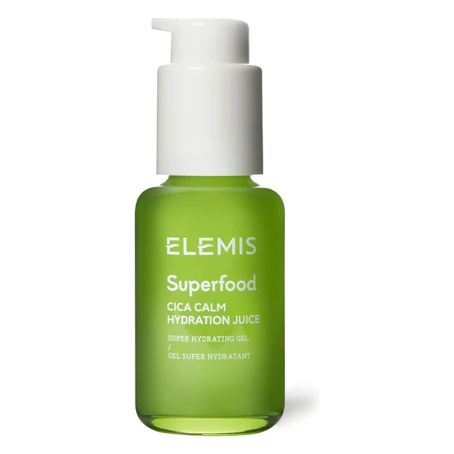 Elemis Superfood Cica Calm Hydration Gel - Soothing and Refreshing Moisturizer (50ml)