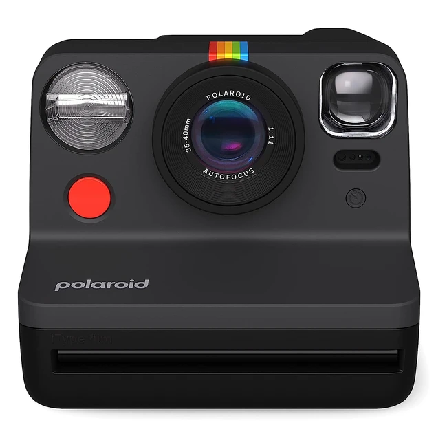 Cmara instantnea Polaroid Now Gen 2 negro - Captura y conserva tus moment