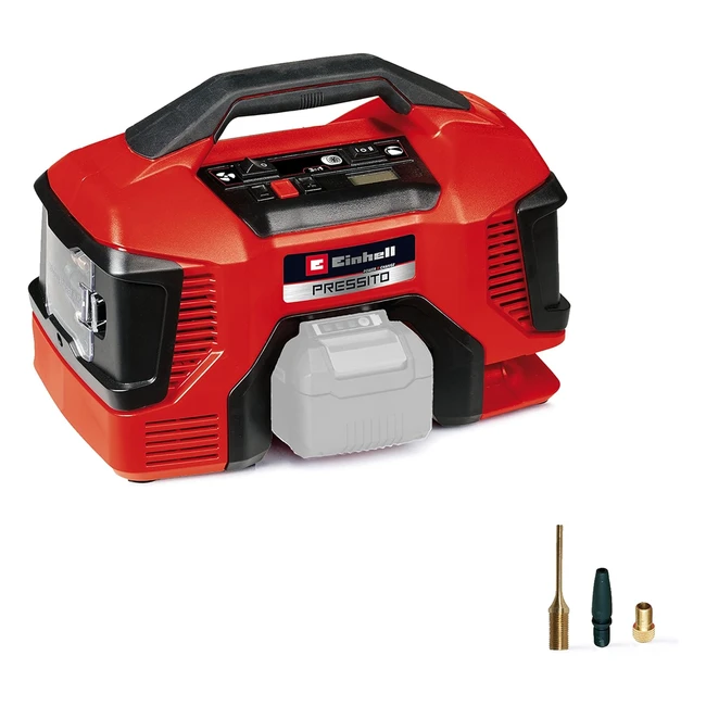 Compressore a Batteria Einhell Pressito 1821 Power Xchange 18V - Alta e Bassa Pr