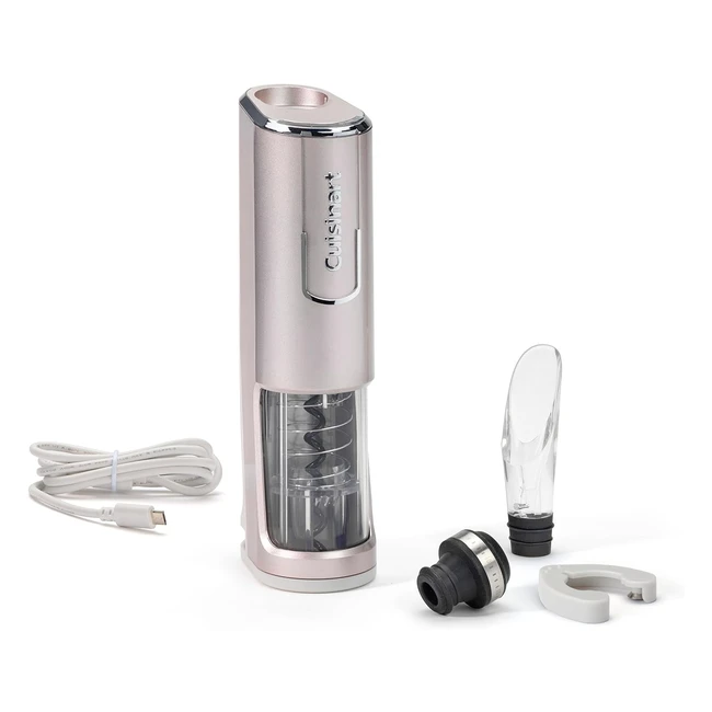 Cuisinart RWO100E Tire-bouchon Automatique 4 en 1 sans fil - Argent