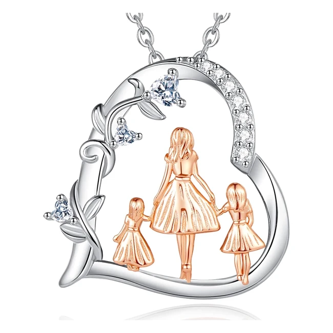 Collar Harmony Ball Eudora Plata de Ley 925 - Amor de Madre - Joyería Mamá Hija - Envío Gratis
