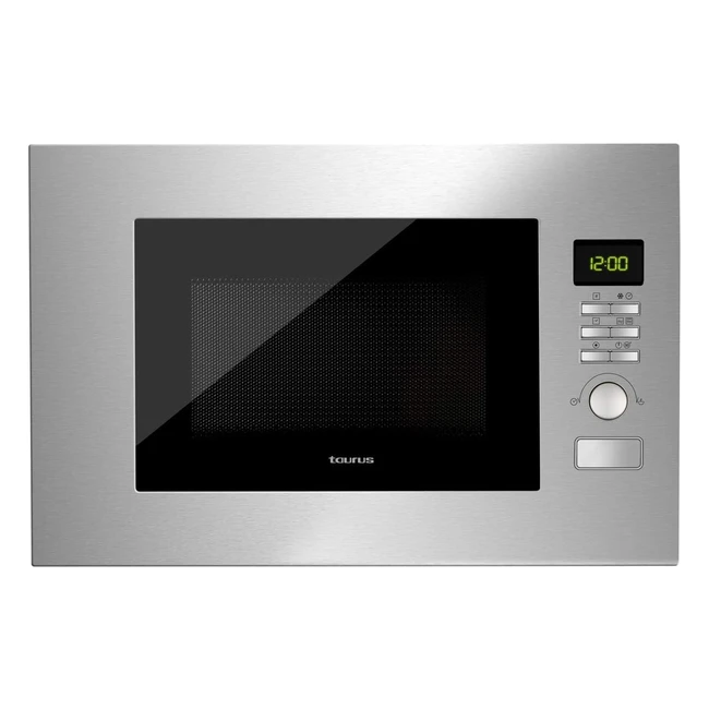 Microondas Taurus Fastwave Fused con Grill 700W 20L ModoEco Autoclean