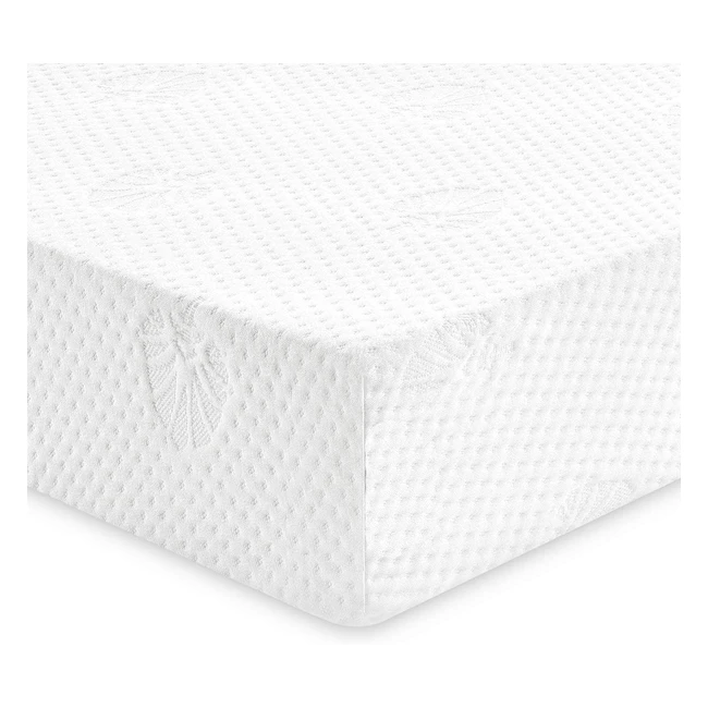 Colchón para cuna de bebé Star iBaby, 120 x 60 cm, espuma blanca