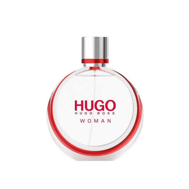 HUGO Woman Eau de Parfum, fruchtig-blumiger Duft mit Jasmin und Schwarztee, 50 ml