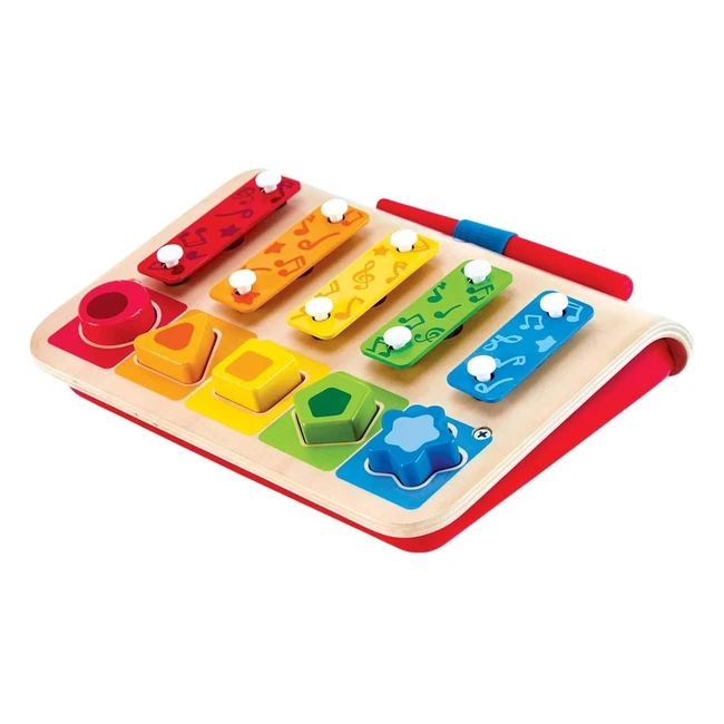 Xylophone Trieur de Formes en Bois Hape - Jouet Musical pour Bébé - Idée Cadeau Anniversaire