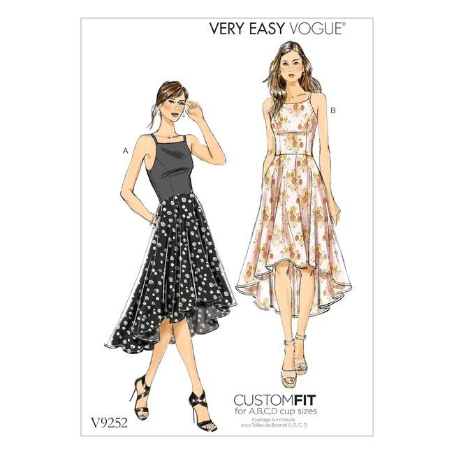 Robes pour femme multicolore Vogue Patterns - Tailles 6-14