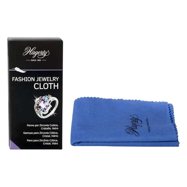 Chiffon de nettoyage Hagerty pour bijoux fantaisie 36x30cm
