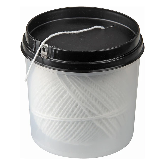 Fackelmann 12313 Kochgarn 100 m in Spenderbox - Fleisch Gemse Fisch - Wei 