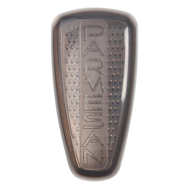 Fackelmann Parmesanreibe mit Stayfresh Box, Käseschneider, transparent/grau, 1 Stück