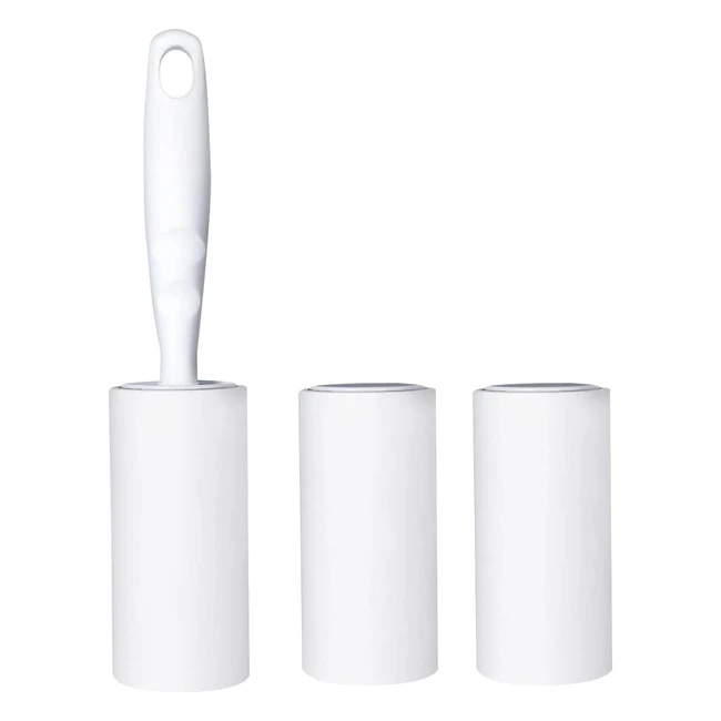 Spazzola levapelucchi Oiamker 3 rotoli 1 manico - Rimuove peli di animali e lanugine