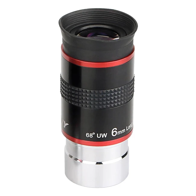 Oculaire télescope SVBONY 6mm grand angle 68° pour observation planétaire