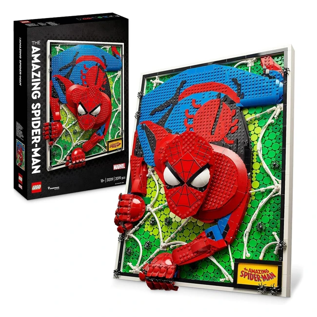 LEGO 31209 Art The Amazing Spiderman Poster 3D Wandbildset