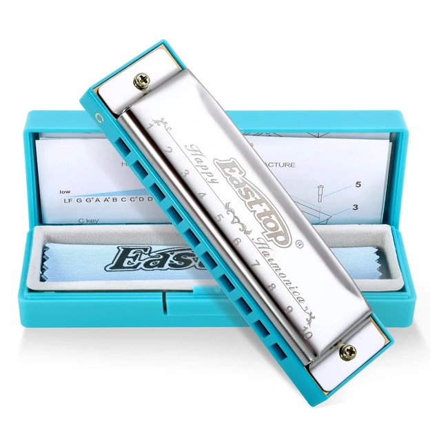 Armonica Blues para Ninos - East Top Diatonica 10 Agujeros C Key