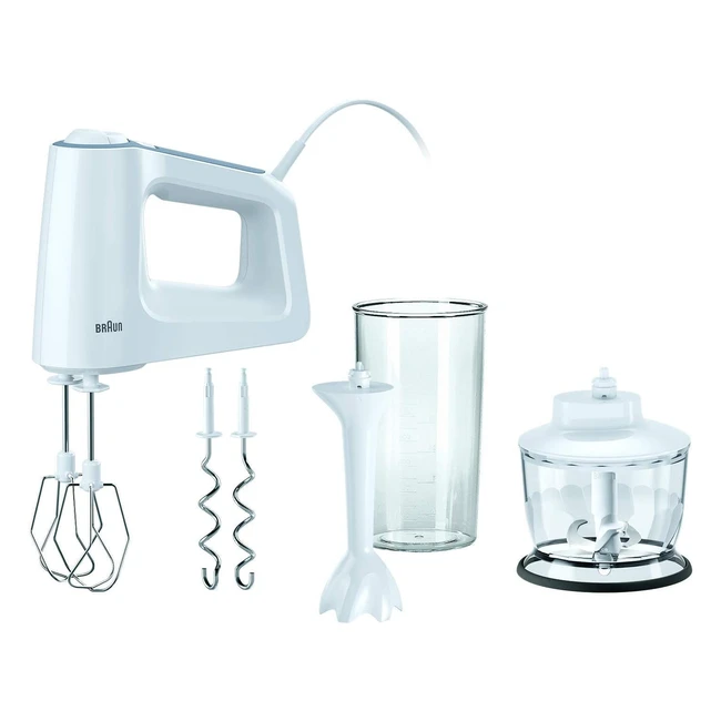 Braun Multimix 3 HM 3135 Handmixer - 5 Geschwindigkeitsstufen Turbofunktion