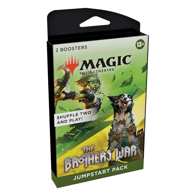 Magic the Gathering Brothers War Jumpstart Booster 2-Pack - Limited Stock