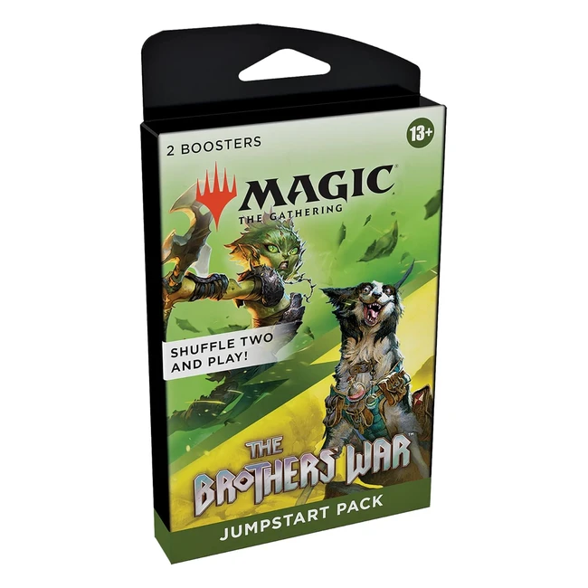 Magic the Gathering Brothers War Jumpstart Booster 2-Pack - Limited Stock!