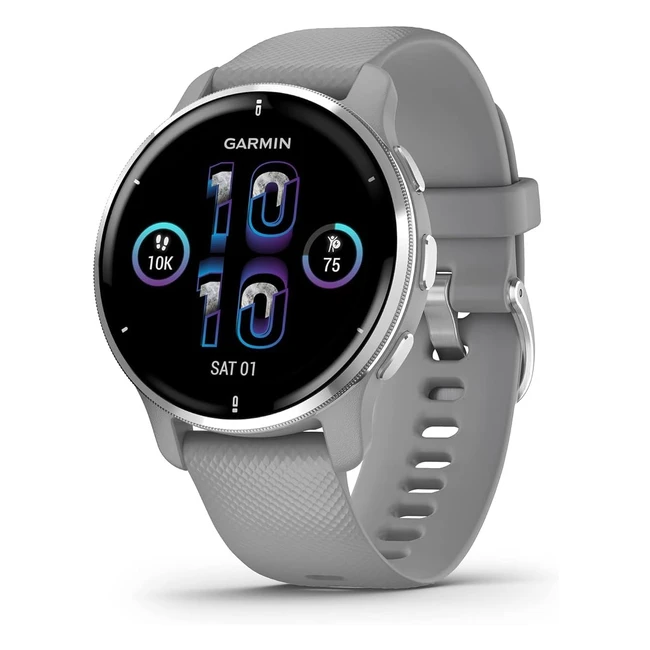 Garmin Venu 2 Plus GPS Smartwatch  All-Day Health Monitoring  Voice Functional