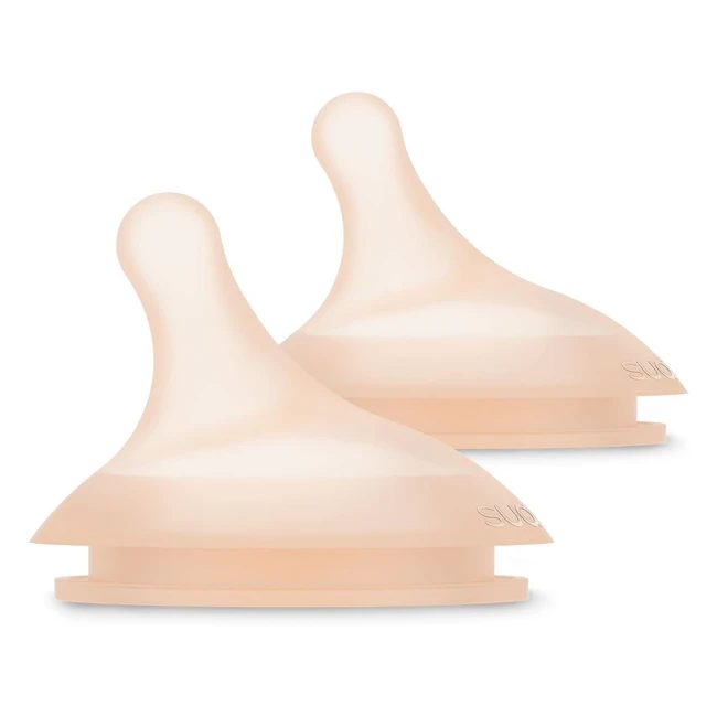 Suavinex Tettarella Allattamento Flusso Adattabile - Riduce Confusione Biberon e Seno