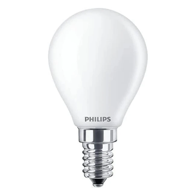 Philips LED Premium Classic P45 Lustre Light Bulb E14 Small Edison Screw 22W - 25W Equivalent