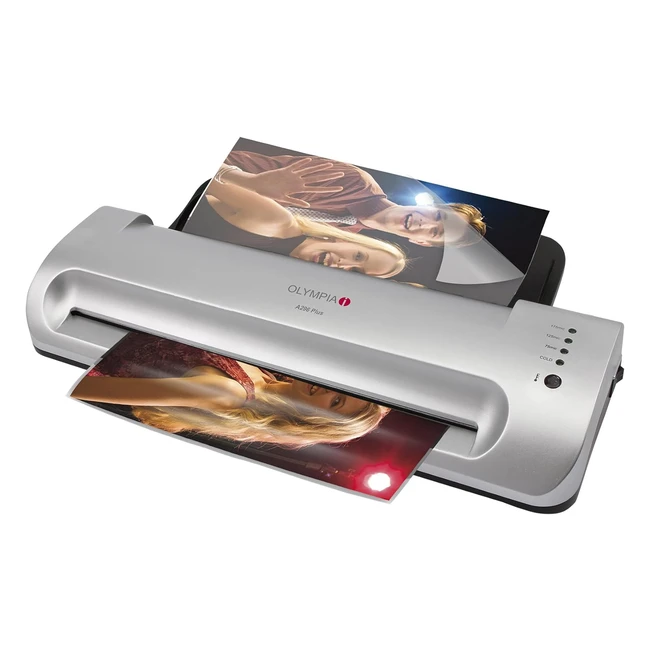Laminador Olympia A 296 Plus DIN A4 - Laminación en frío y caliente - Alta calidad