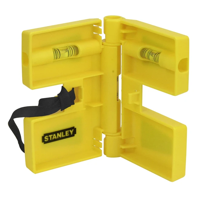 Livella angoli Stanley 047720 - Perfetta per livellare superfici verticali