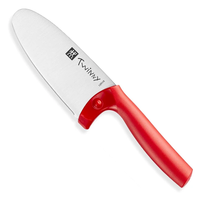 Cuchillo infantil Zwilling Twinny rojo - Preciso y fácil de usar