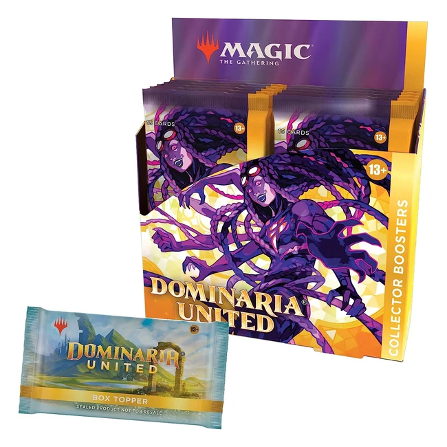 Magic the Gathering Dominaria United Collector Booster Box - Multicolor C9726000 - 12 Count Pack of 1