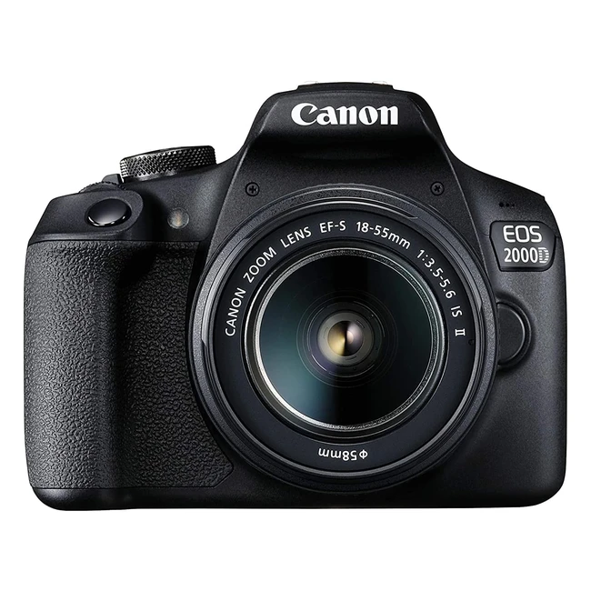 Canon EOS 2000D Spiegelreflexkamera Battery Kit 241 MP Full HD WiFi APS-C CMO