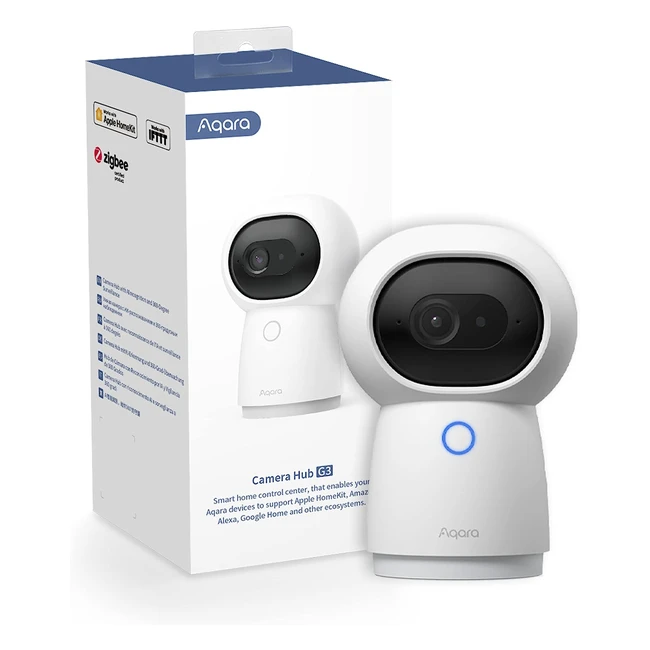 Aqara 2K Security Indoor Camera Hub G3 AI Facial  Gesture Recognition