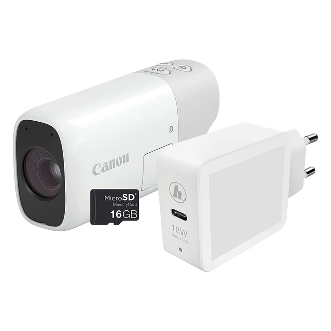 Canon Powershot Zoom Essential Kit - Digitales Fernglas mit Foto- und Videofunkt