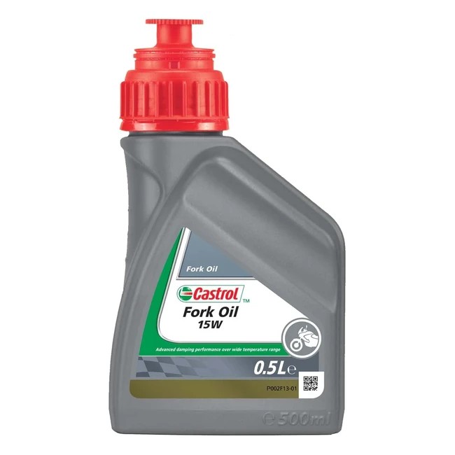 Aceite de horquilla Castrol 15W 500ml - Protección contra la corrosión y absorción en todas las temperaturas