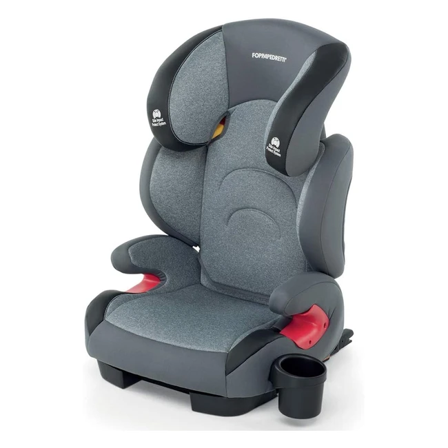 Siège auto homologué Foppapedretti Best Duofix - Groupes 2-3 (15-36kg) - Enfants 3-12 ans - Argent