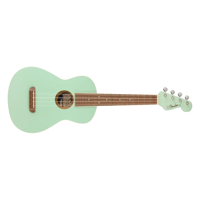 Fender Avalon Tenor Ukulele, Surf Green, Walnut Fingerboard, #REF, Professionelle Qualität