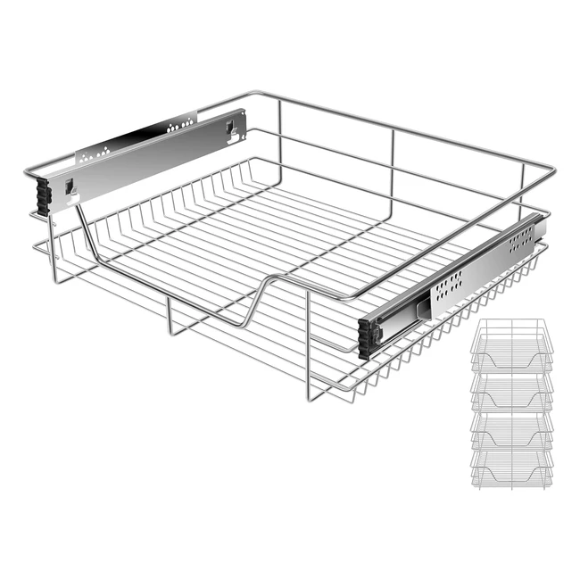 Kesser Teleskop Schublade Küchenschrank Korb Schublade mit Vollauszug