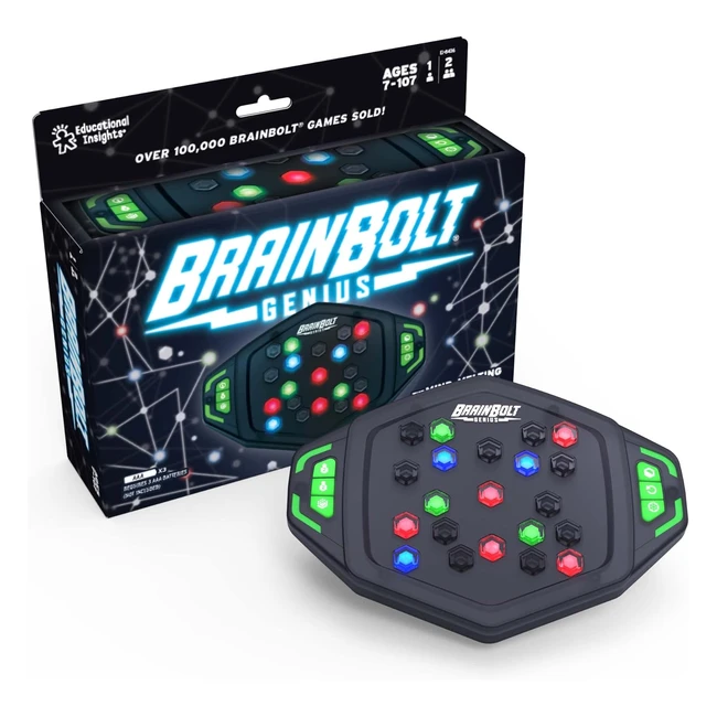 Jeu de mémoire rapide Brainbolt Genius - Learning Resources