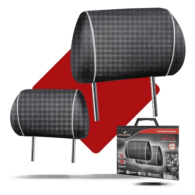 Funda Reposacabezas Coche - Juego de 2 - Protección Duradera