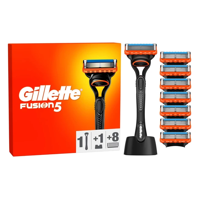 Gillette Fusion5 - Maquinilla de Afeitar para Hombre  8 Recambios