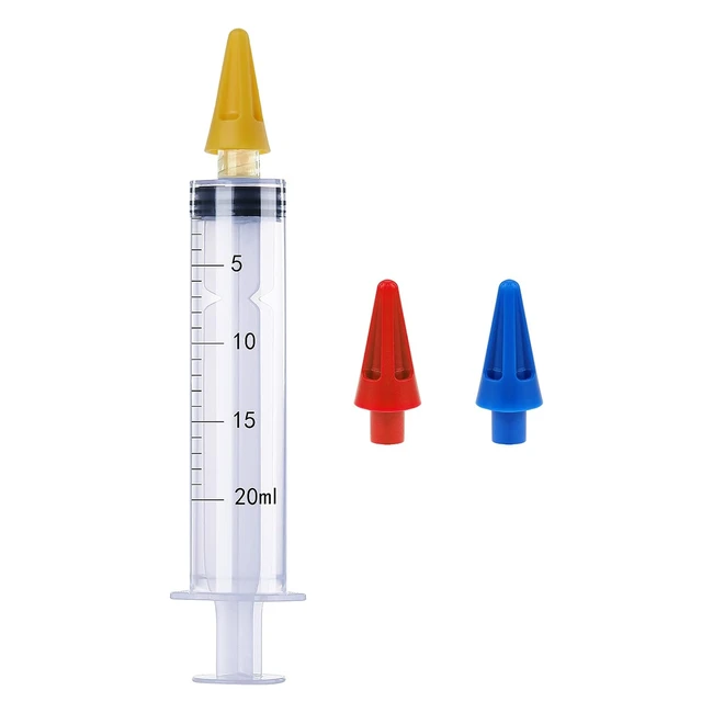 Revspoir Pulizia Orecchie Pulitore Rimozione Cerume Tappi Kit Siringa Pulisci Or