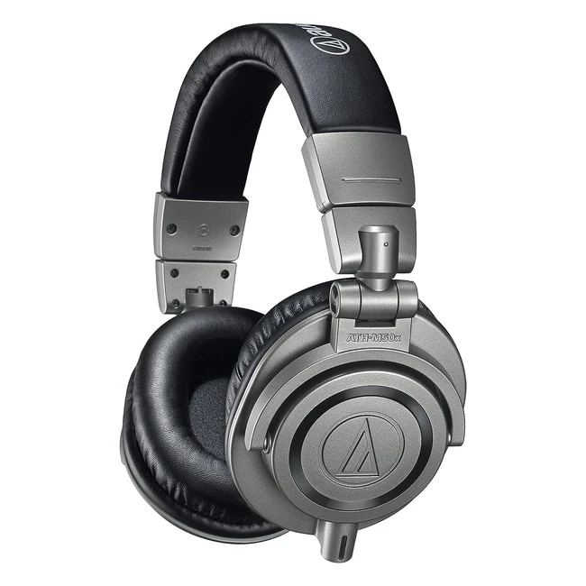 Audio Technica ATHM50x Studio DJ Kopfhörer, Referenznummer 45mm, herausragende Klangqualität