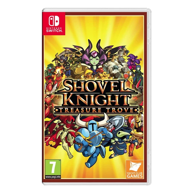 Shovel Knight Treasure Trove Nintendo Switch - Yacht Club Games - Reference: [insert reference number] - Battle Foes & Discover Treasures