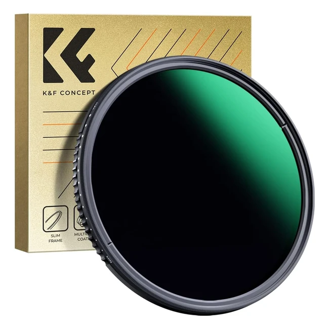 Filtro ND Variable KF Concept NanoD 62mm - ND3-ND1000 - 1510 Pasos - Vidrio pt