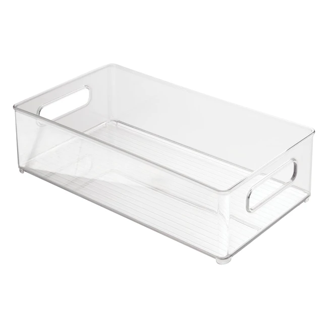 iDesign 75130 FridgeFreeze Binz - Stapelbarer Aufbewahrungsbehlter aus Kunstst