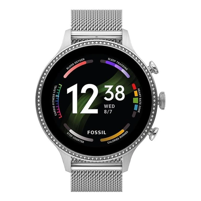 Fossil Damen Smartwatch 6 Gen mit Alexa NFC  Benachrichtigungen