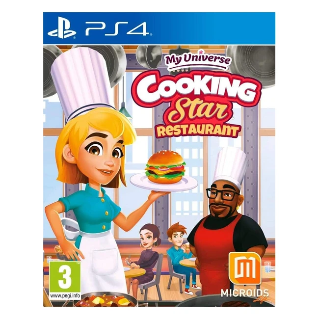 Restaurant Star Cuisine - PS4 - Apprenez à cuisiner des plats du monde entier