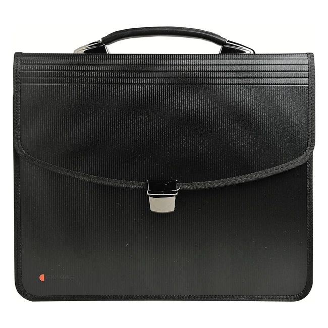 Exacompta RF 59144E 1 Exabag Valisette avec Poignée Exactive en Polypropylène Noir